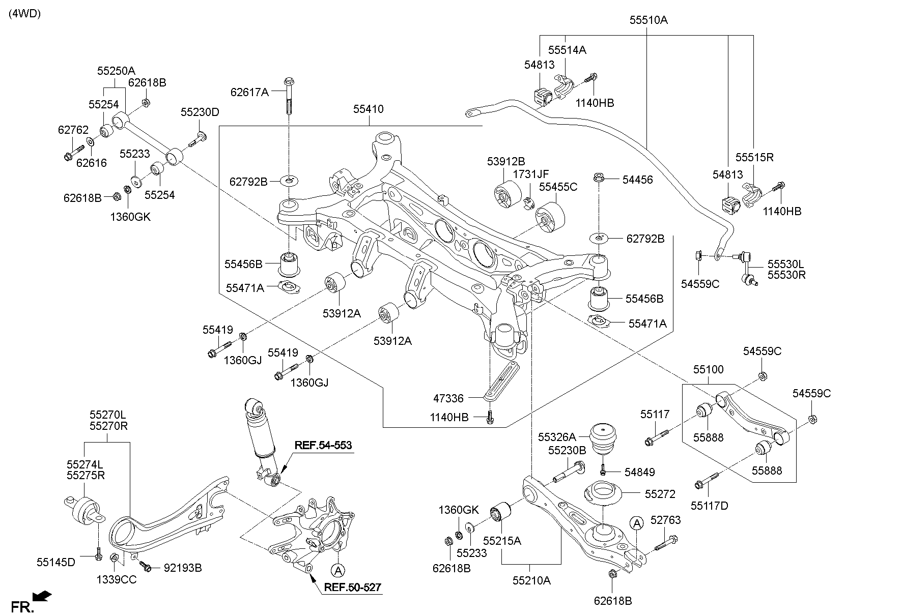 Rear Suspension Control Arm