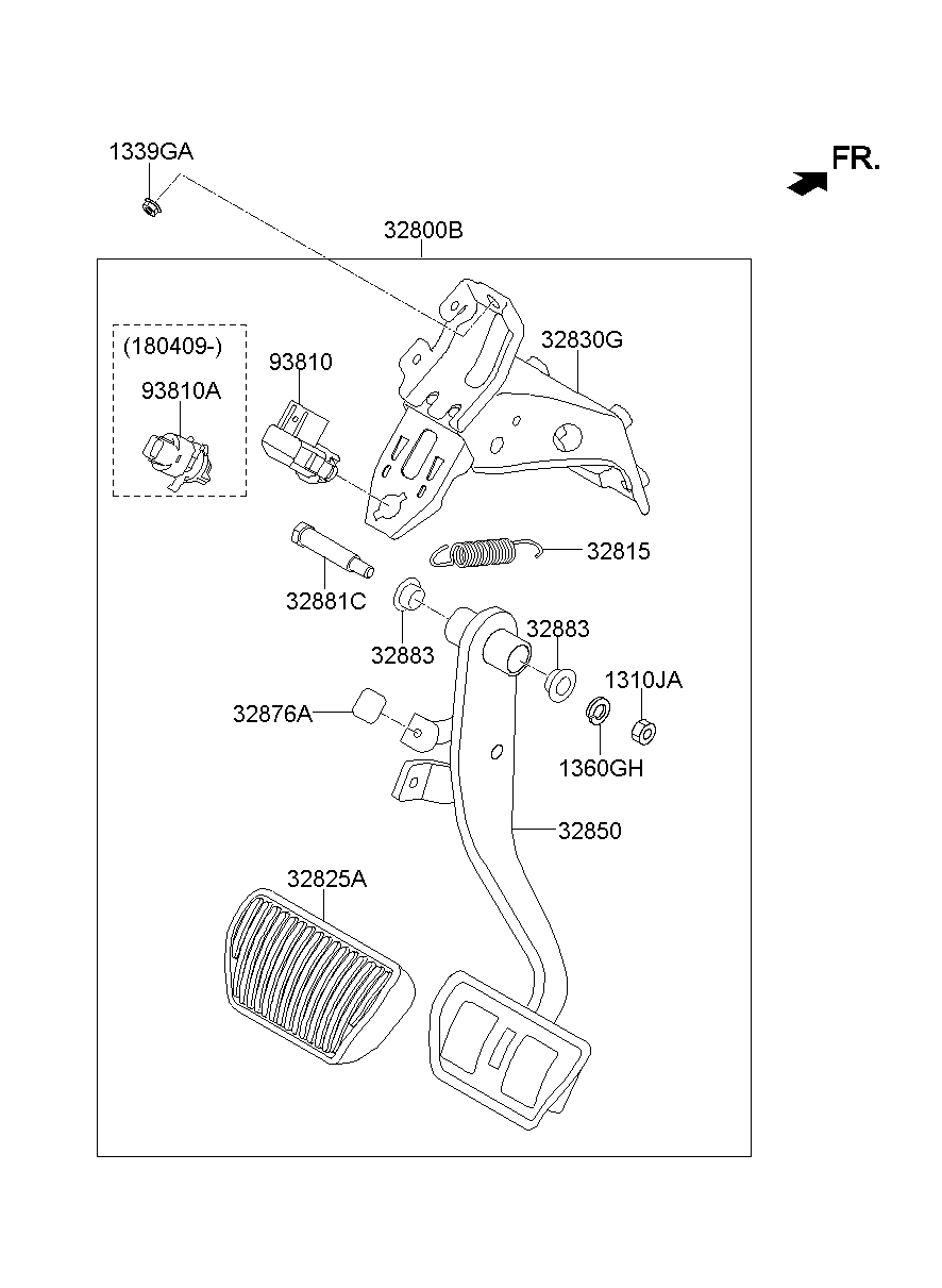 Brake & Clutch Pedal