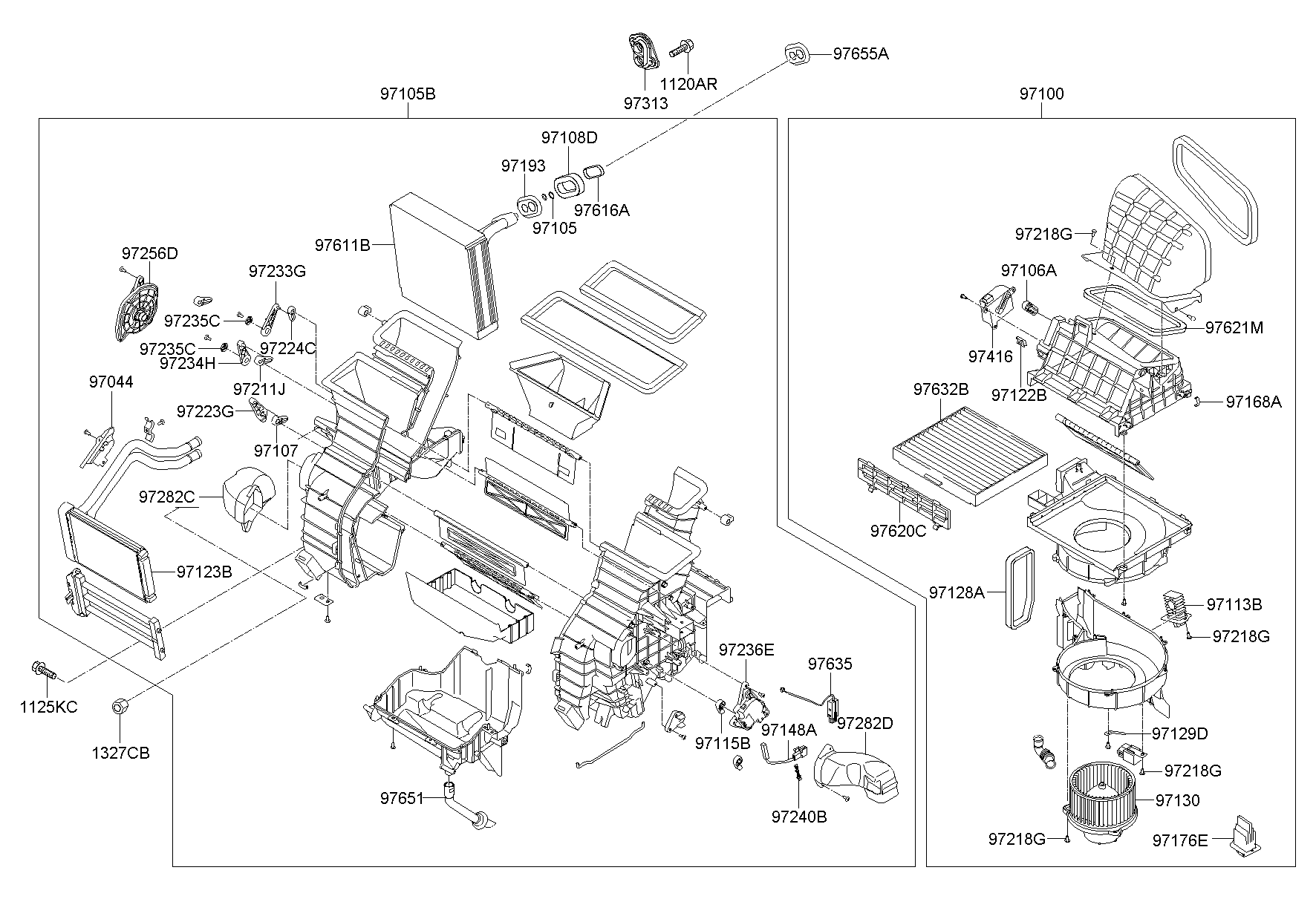Heater, Blower