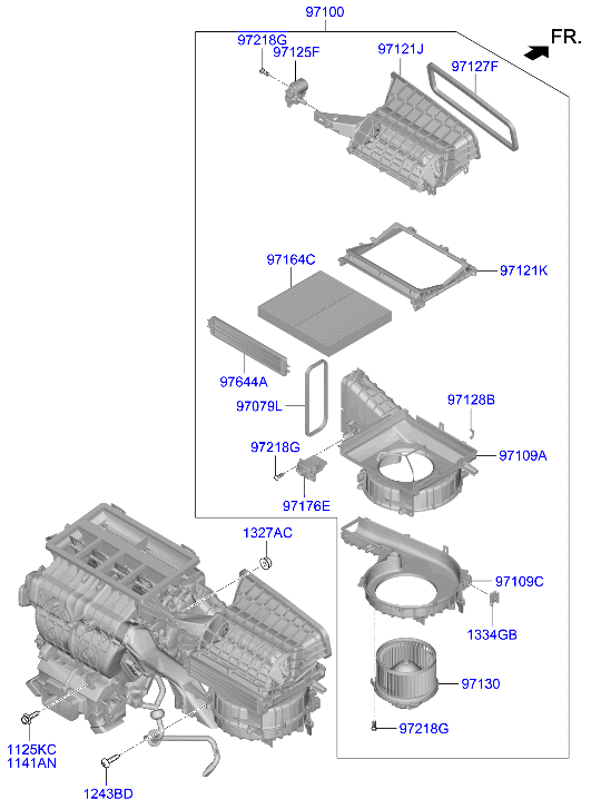 Heater, Blower