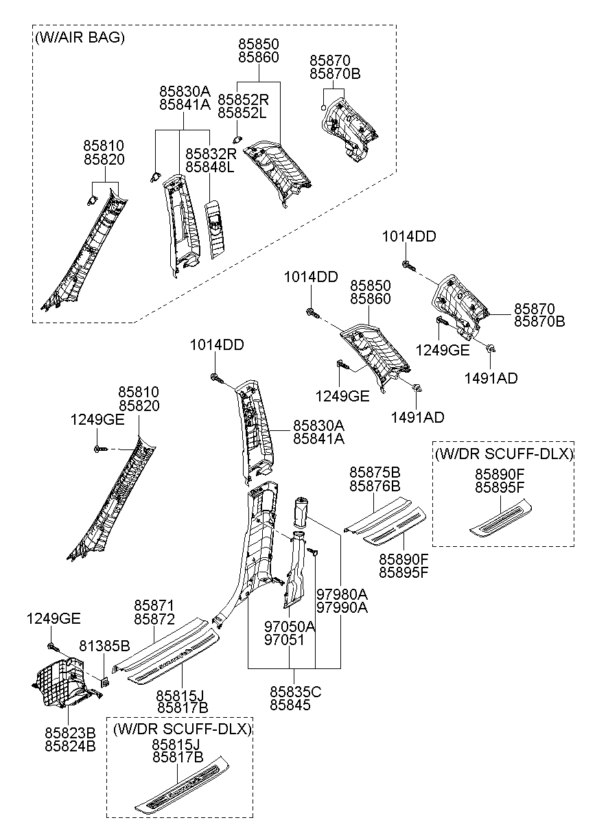 Interior Side Trim