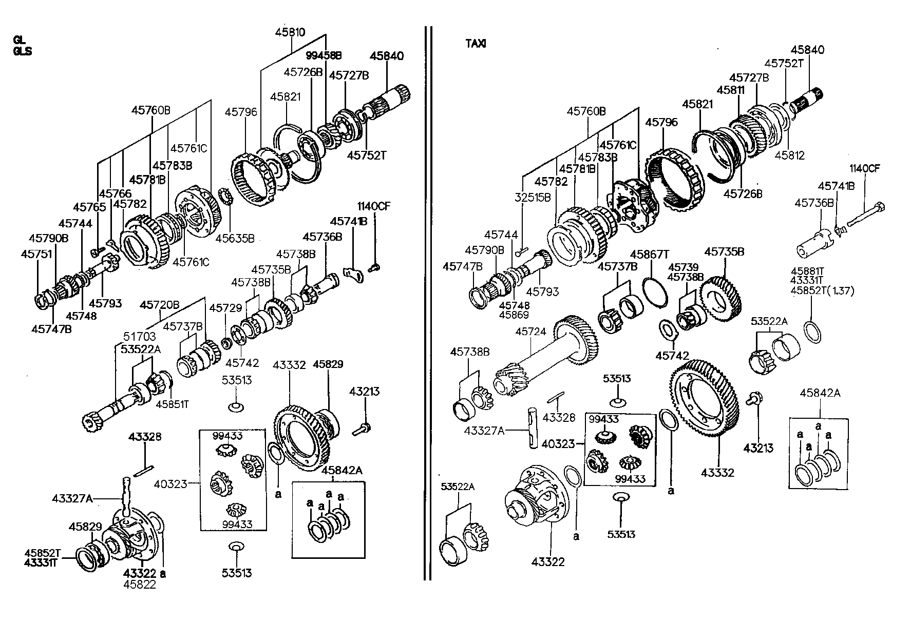 Transaxle Gear