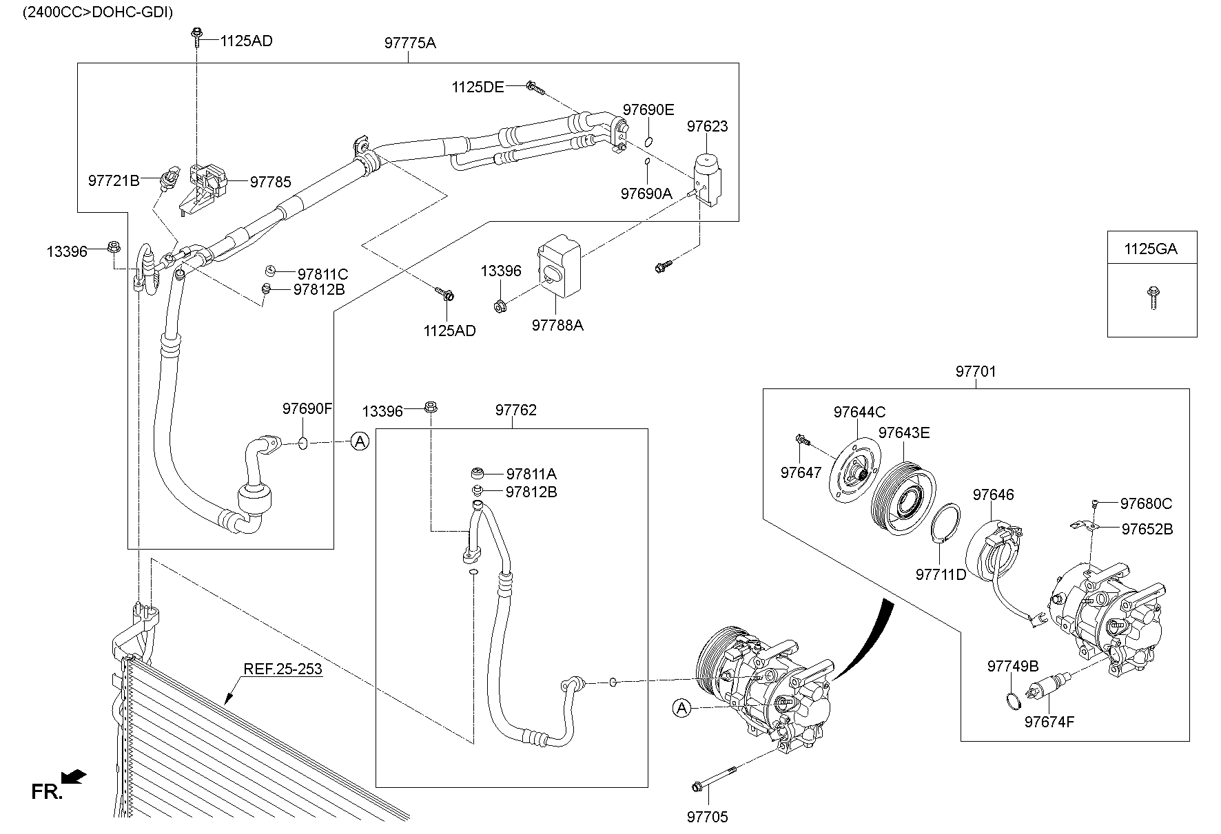 Aircon System Cooler Line