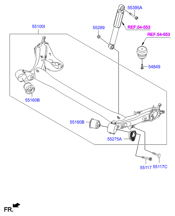Rear Suspension Control Arm