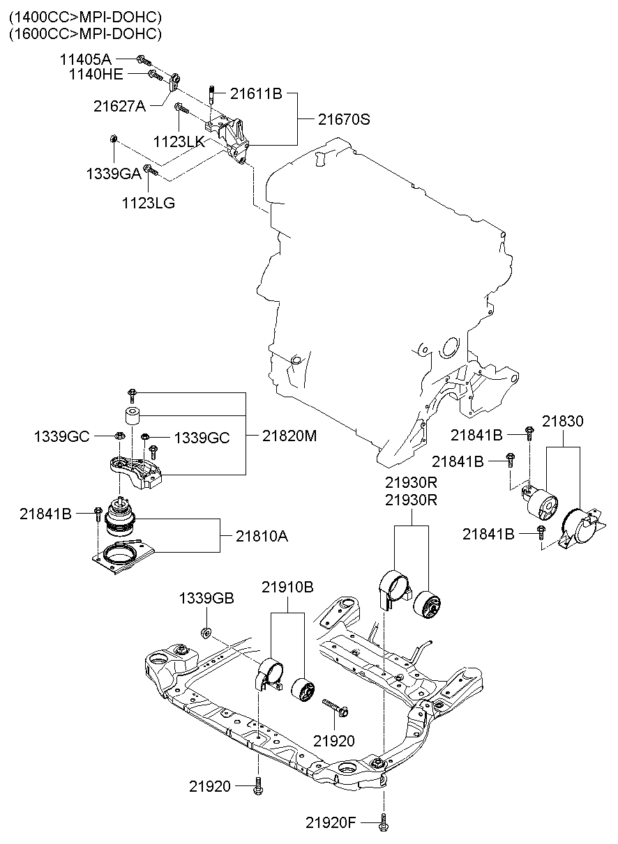 Engine Mounting