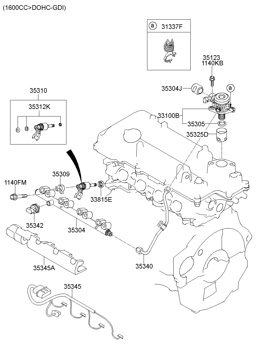 Cuerpo del acelerador e inyector
