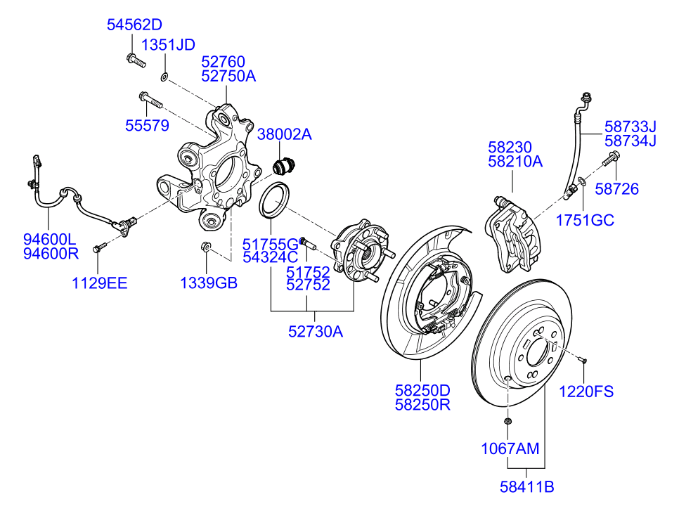 Rear Wheel Hub