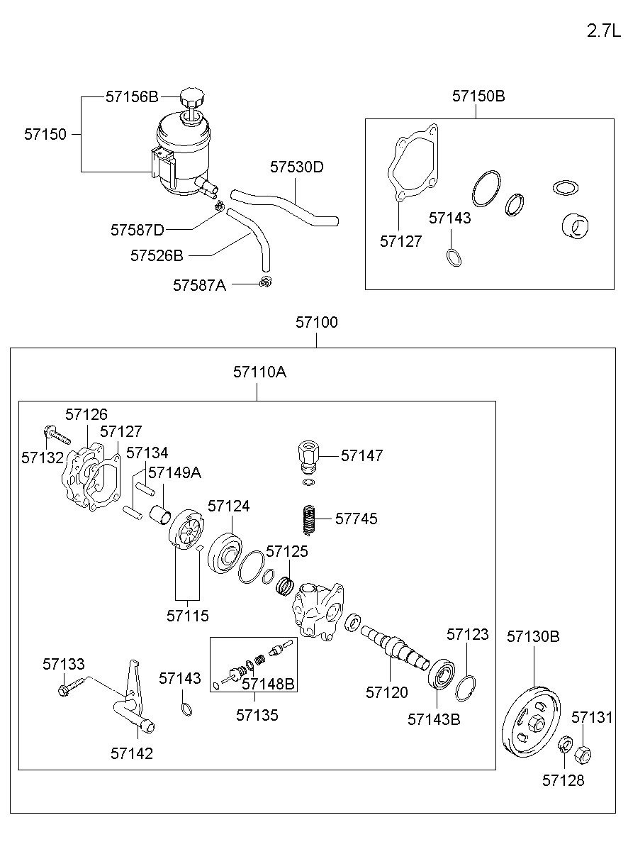 Power Steering Oil Pump