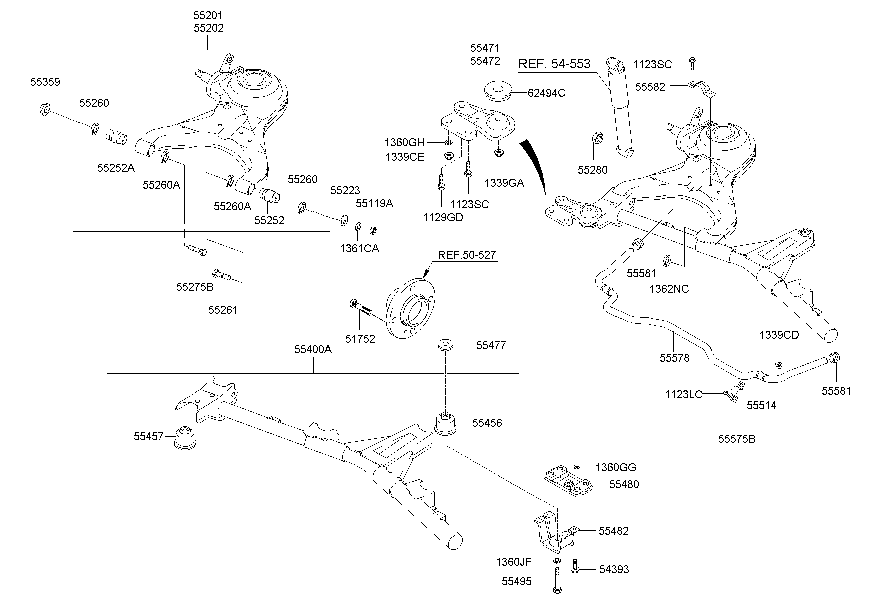 Rear Suspension Control Arm