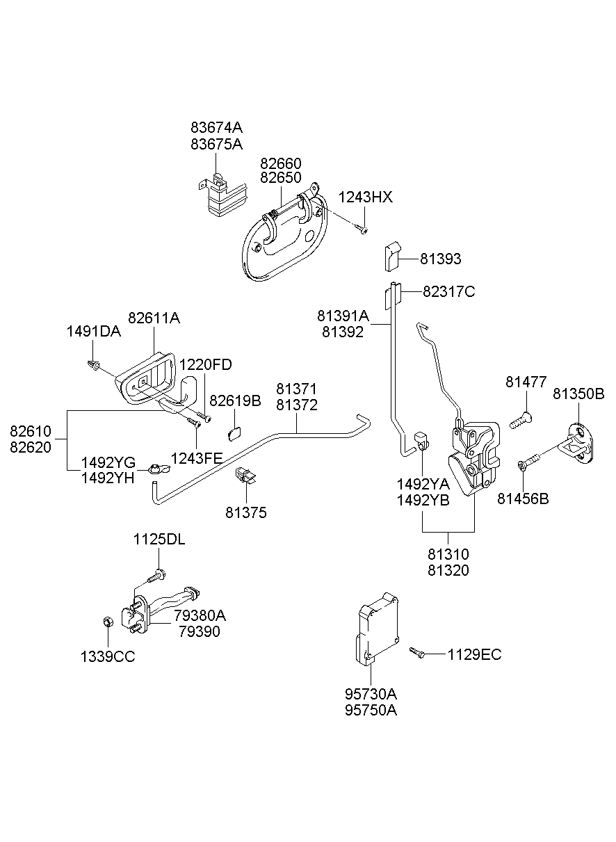 Front Door Locking System