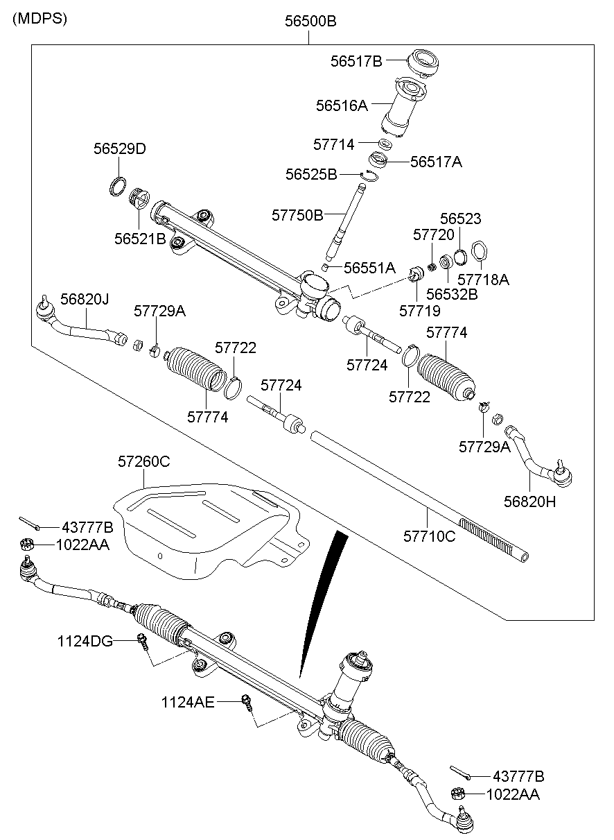 Power Steering Gear Box