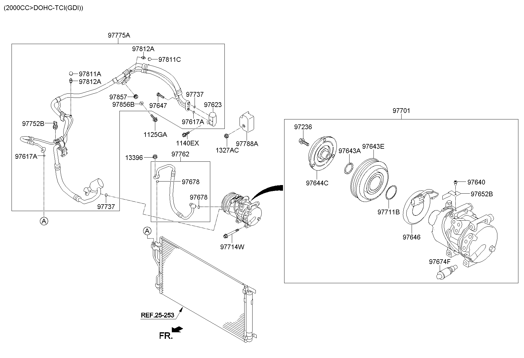 Aircon System Cooler Line