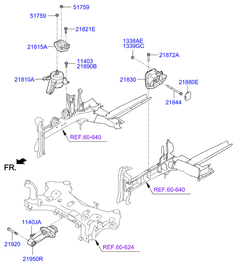 Engine Transaxle Mounting