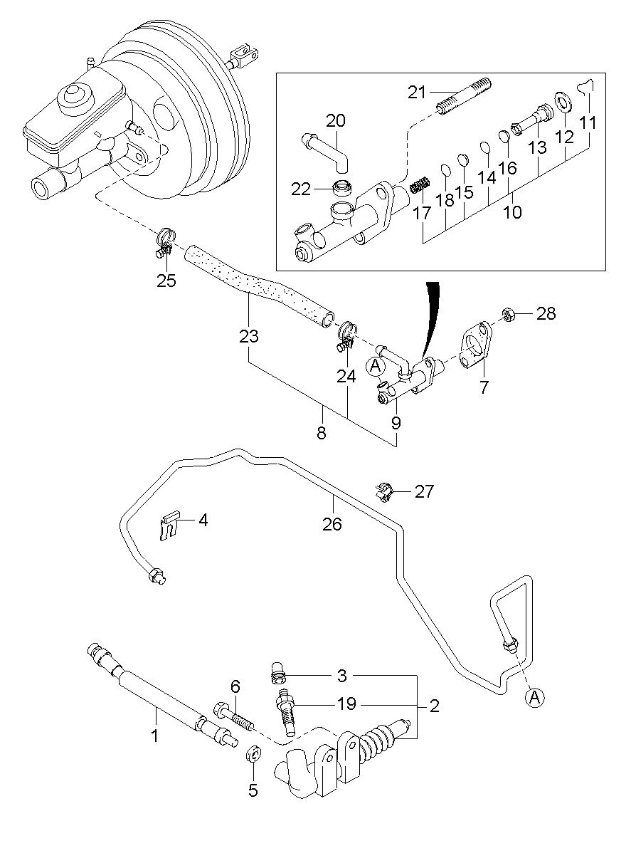 Clutch Release Master Cylinder