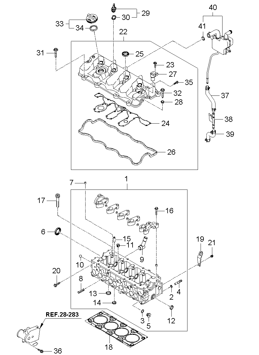 Cylinder Head & Cover