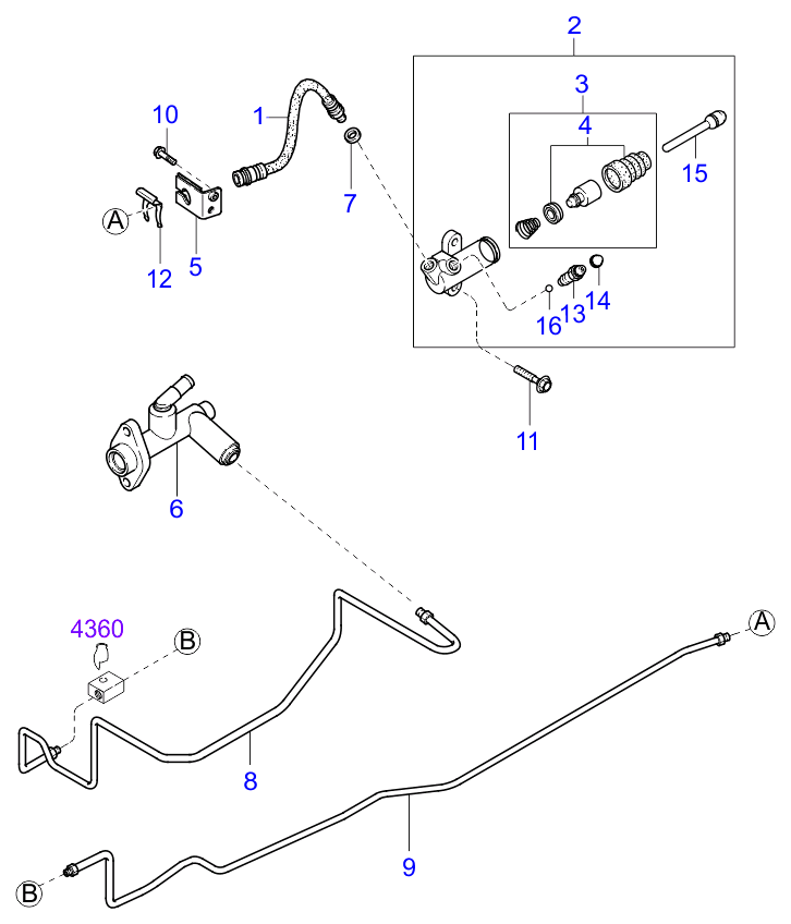Clutch Release Master Cylinder
