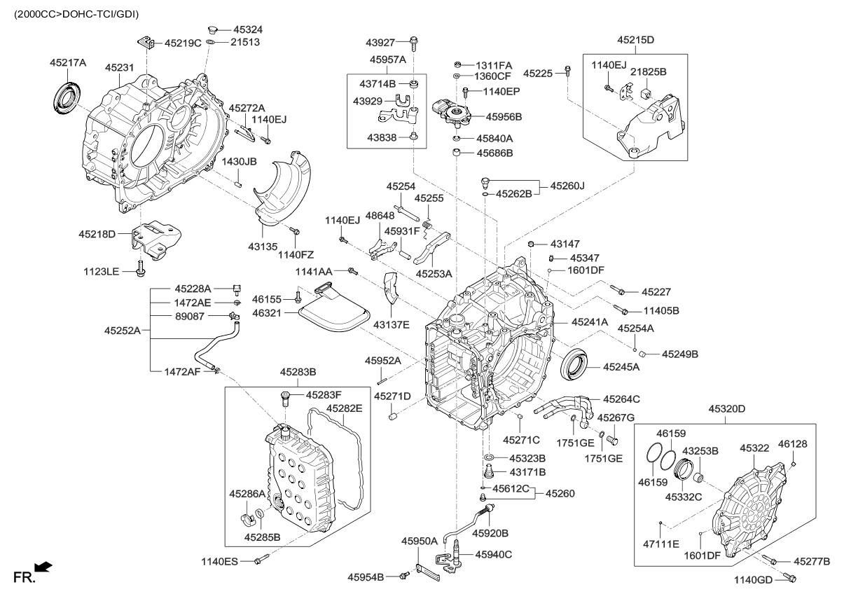 Auto Transmission Case