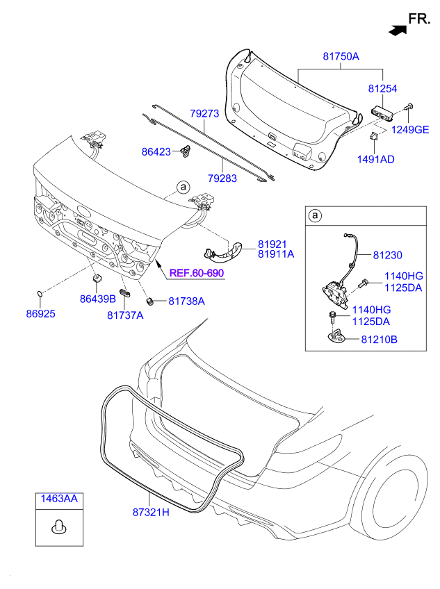 Trunk Lid Trim