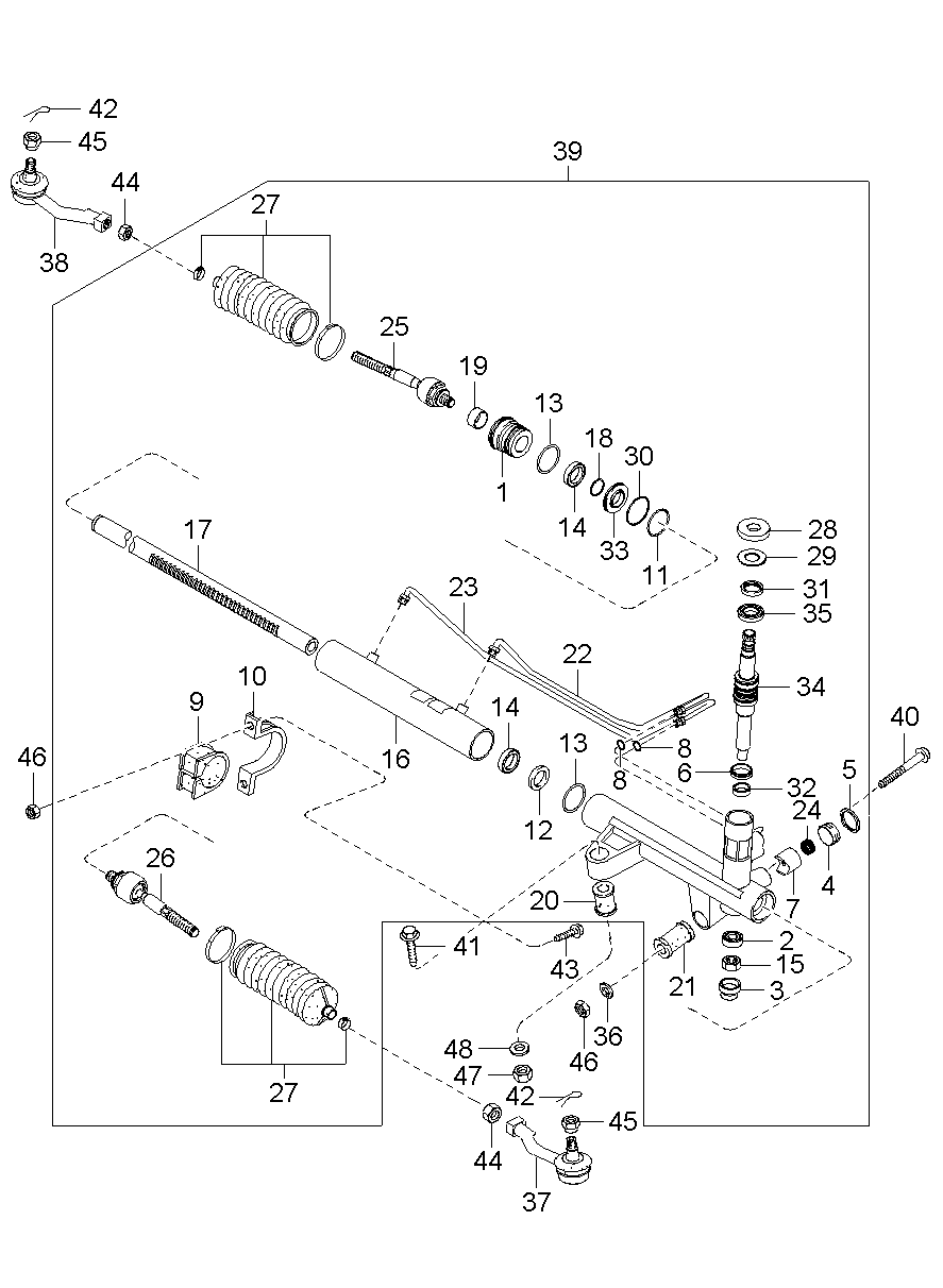 Power Steering Gear Box
