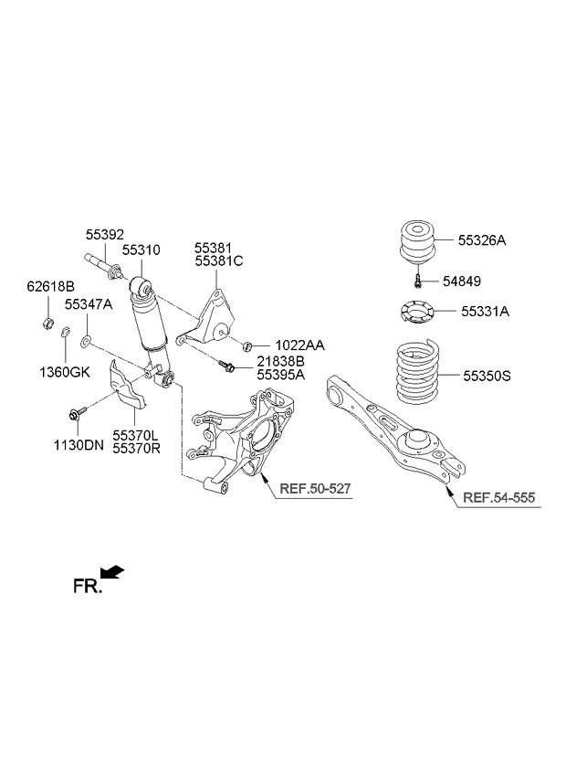 Rear Shock Absorber Spring