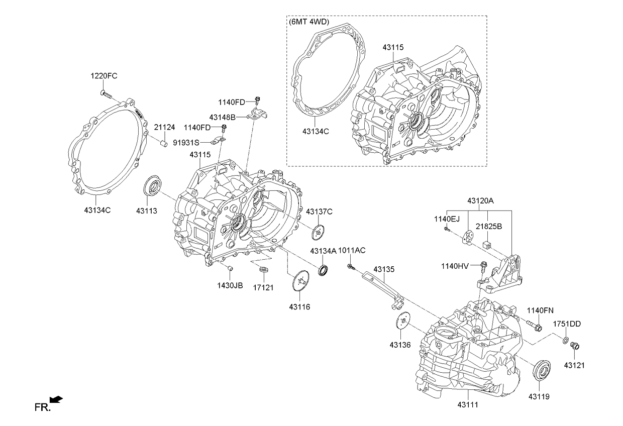 Transaxle Case