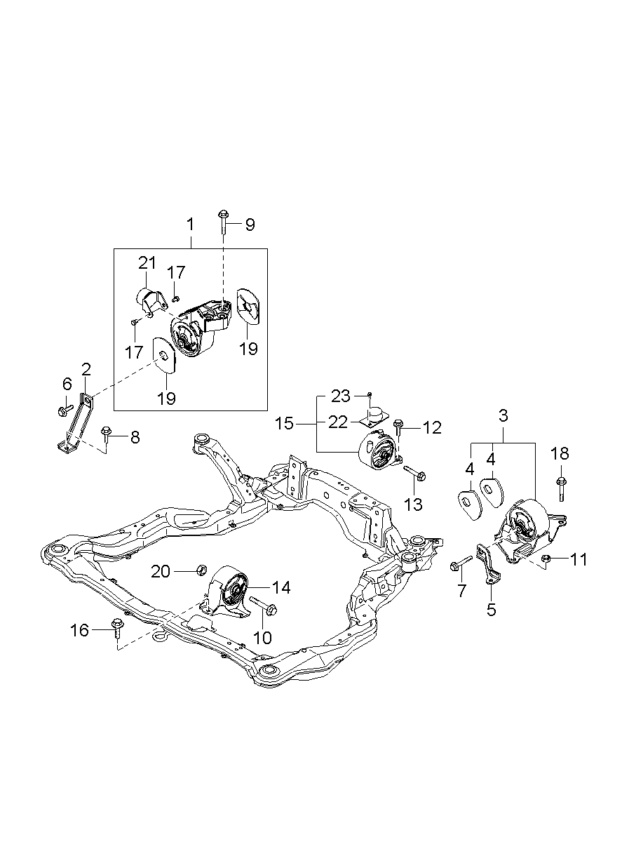 Engine Transaxle Mounting