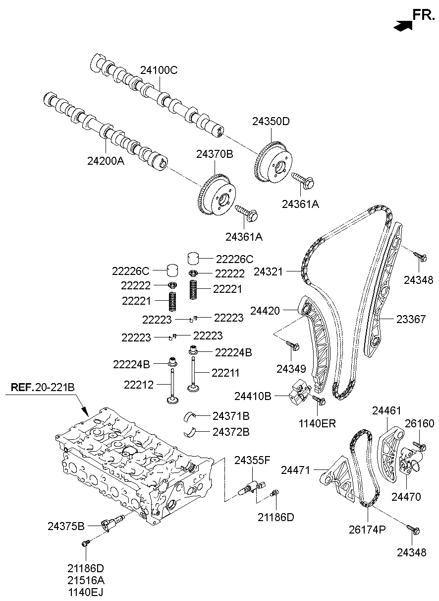 Camshaft & Valve