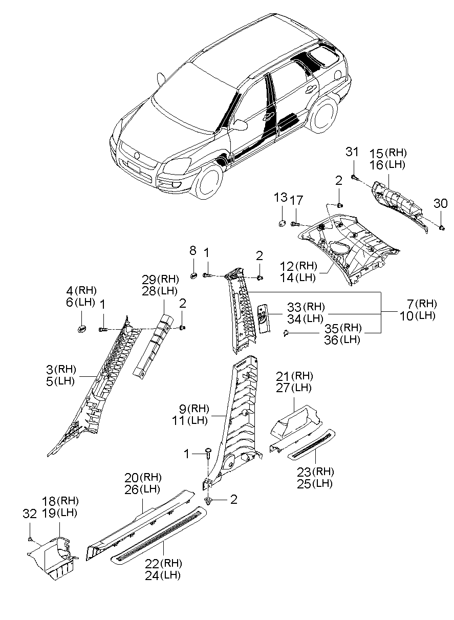 Interior Side Trim