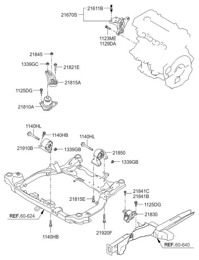 Engine Transaxle Mounting