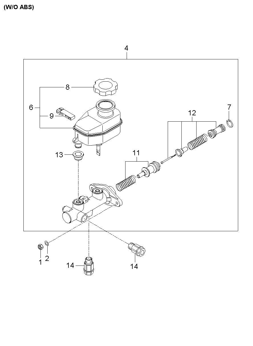 Brake Master Cylinder
