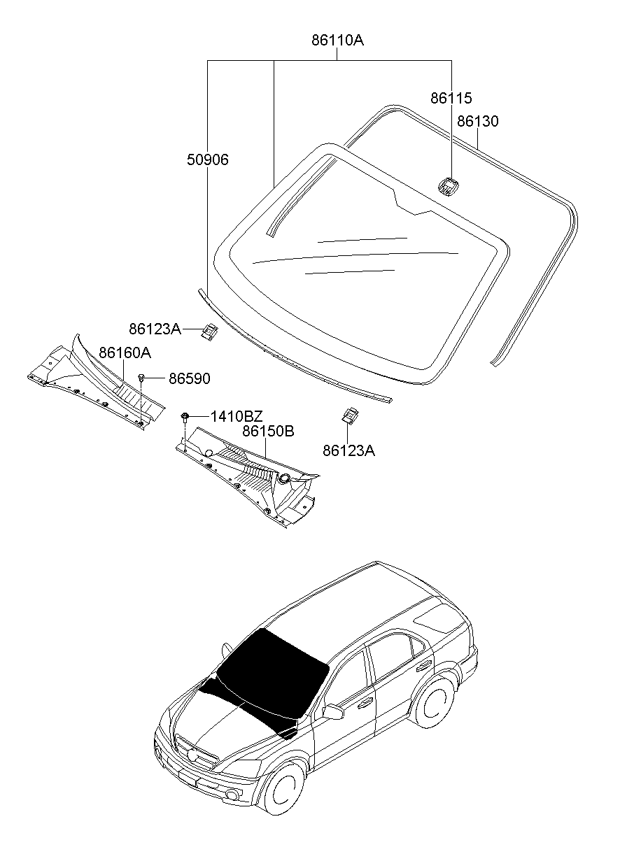 Windshield Glass
