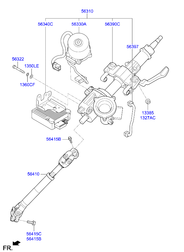 Steering Column & Shaft