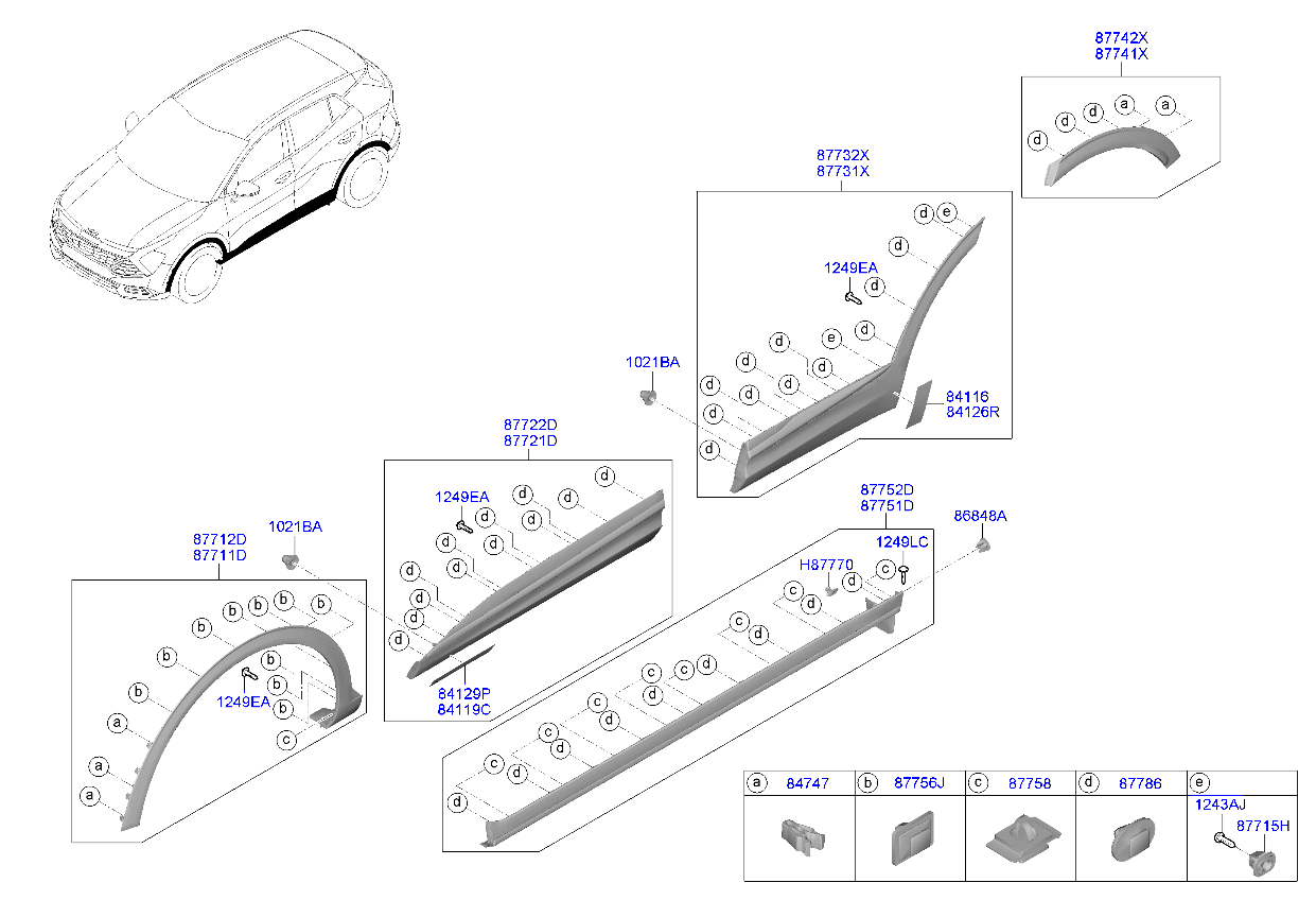 Body Side Moulding