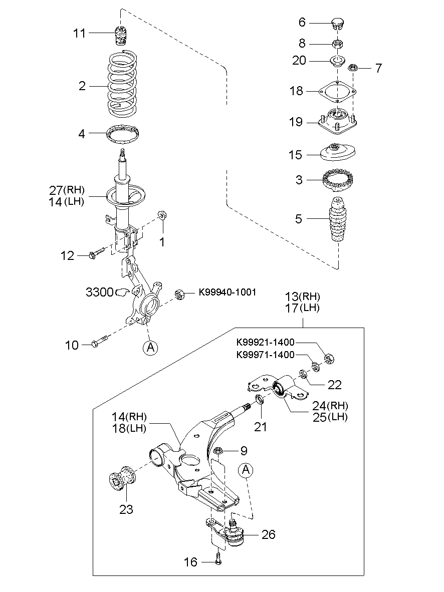 Front Suspension Mechanism