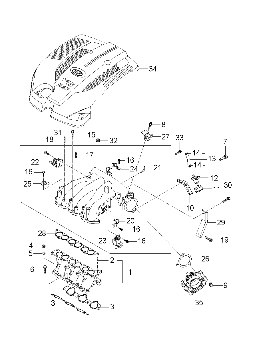 11533-06206K Stud Kia | YoshiParts