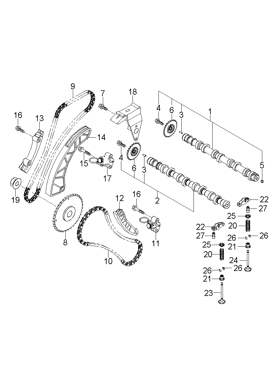 Camshaft & Valve