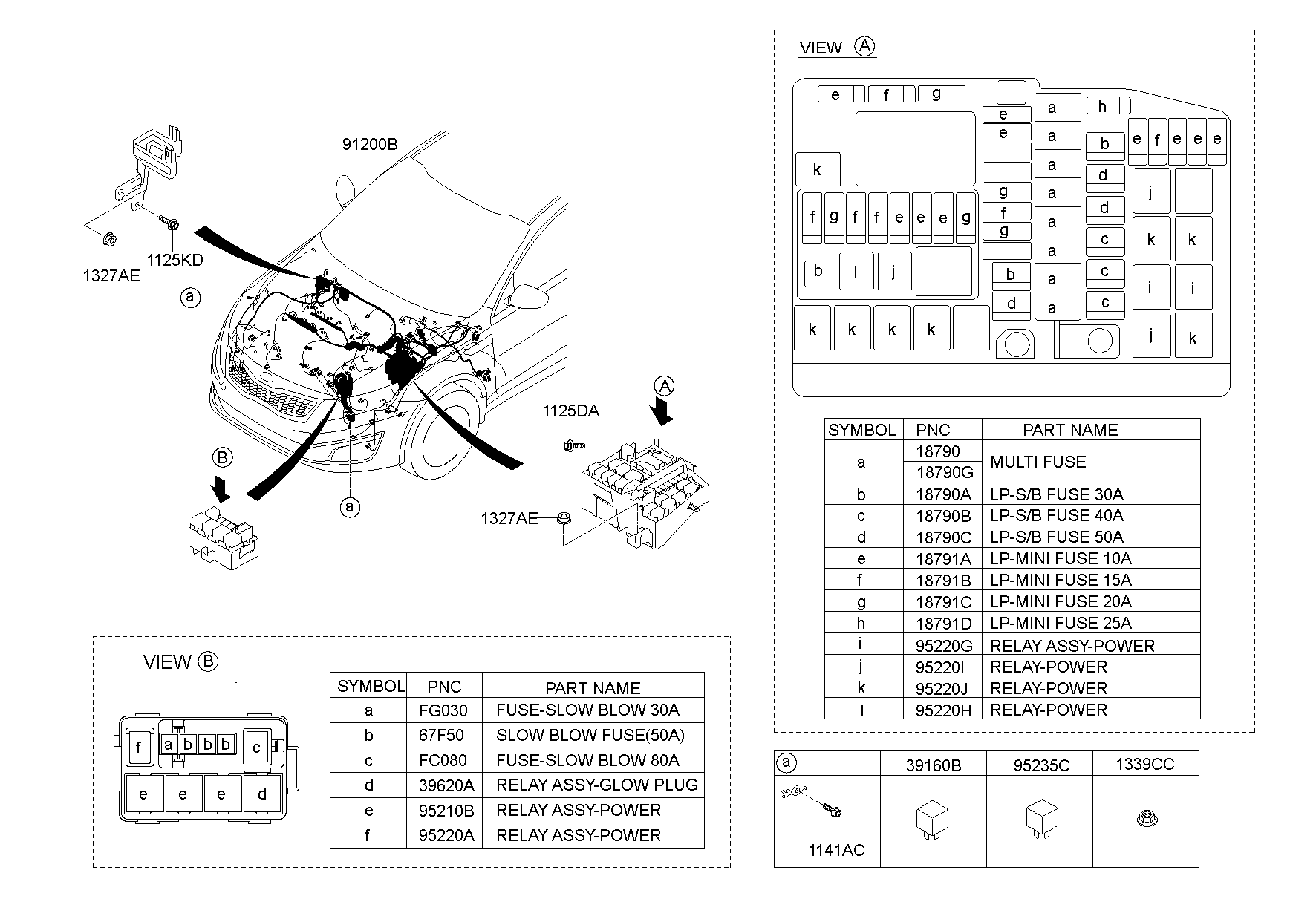 Front Wiring