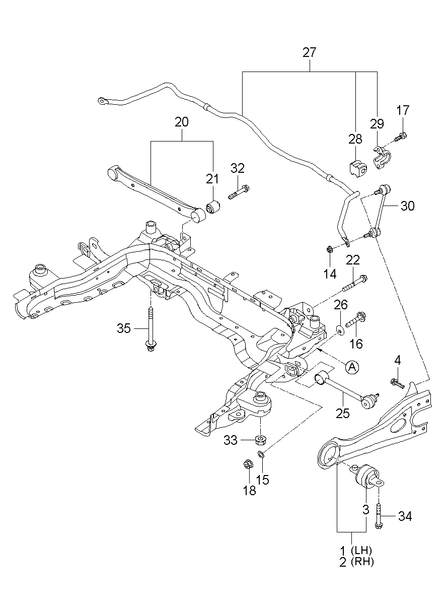 Rear Spring & Shock Absorber