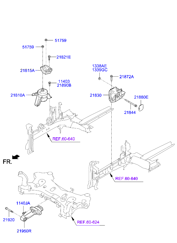 Engine Transaxle Mounting