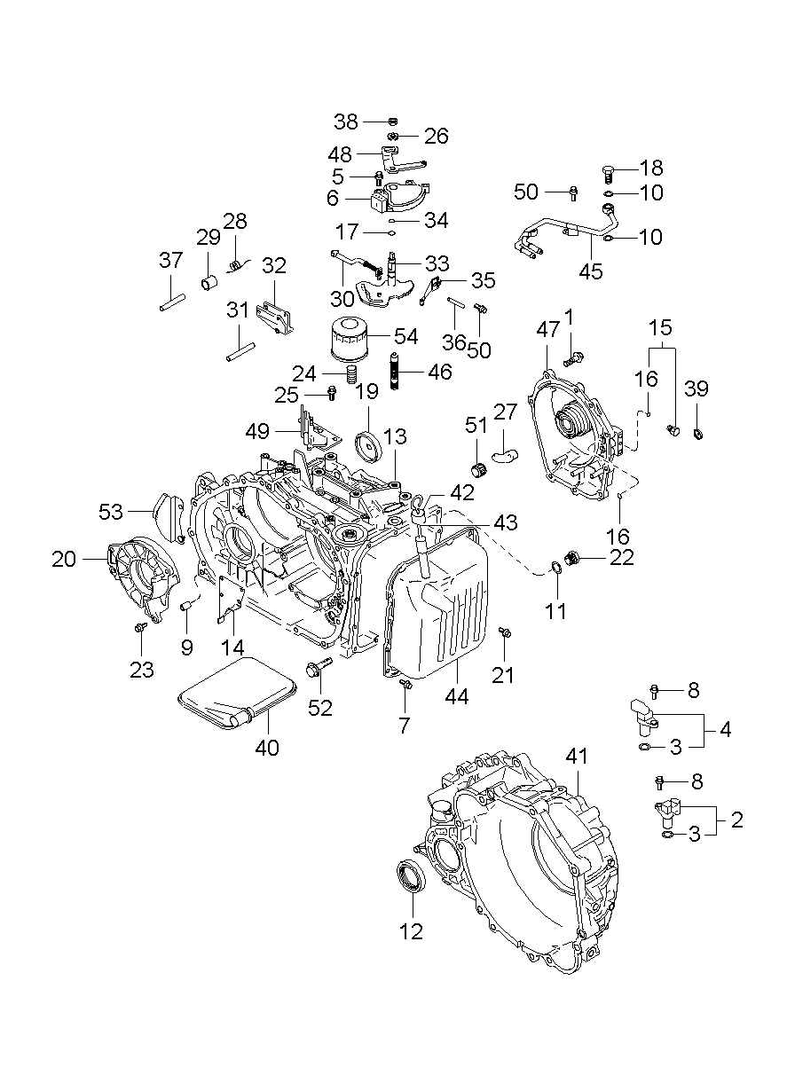 Transmission Case Main Control