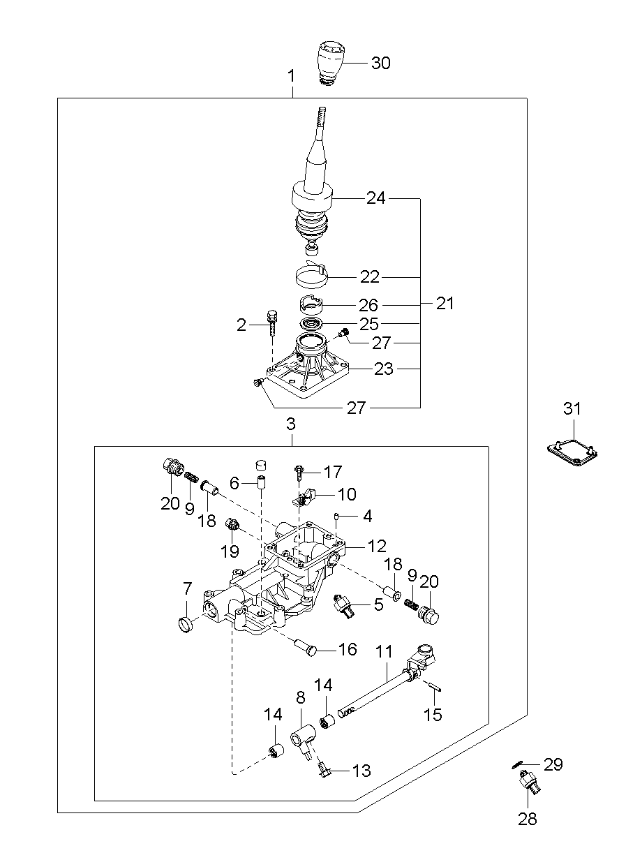 Shift Lever Control