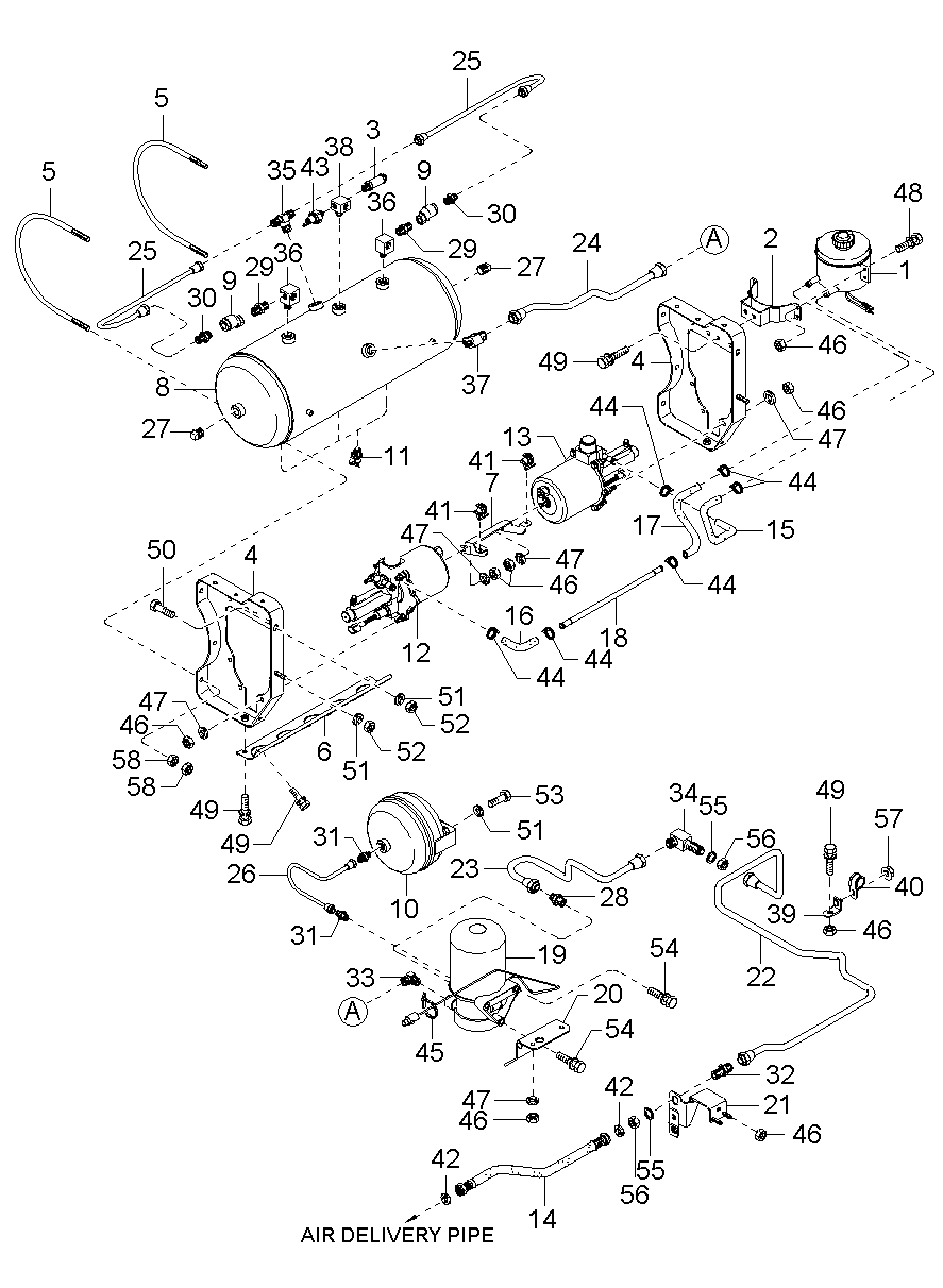 Brake Master Cylinder & Power Brake
