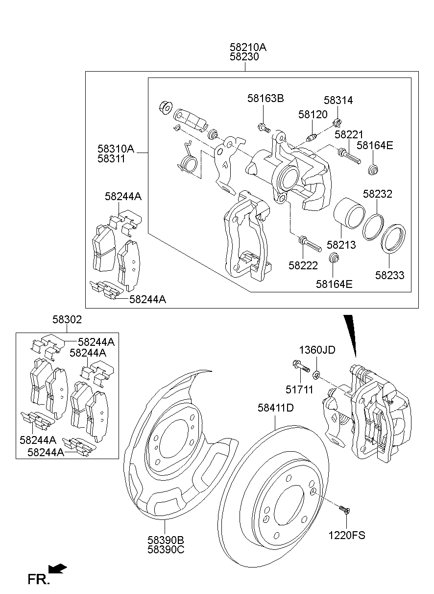 Rear Wheel Brake