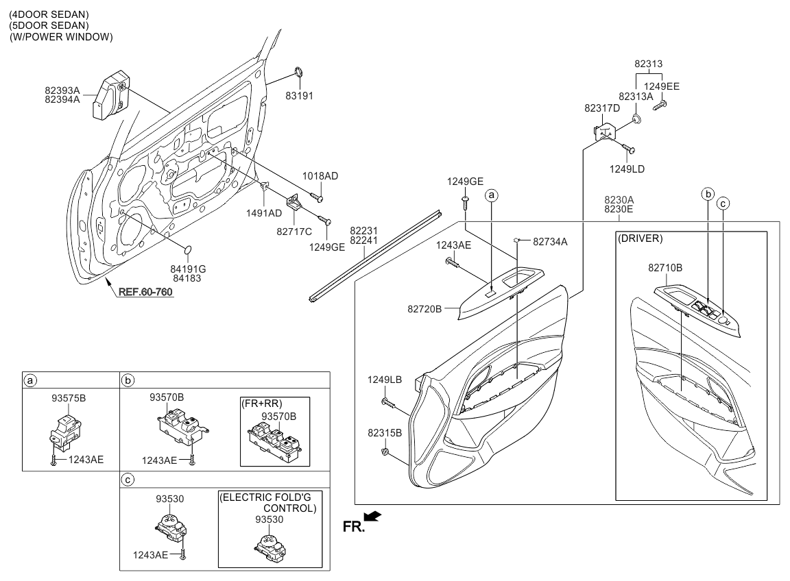 Adorno de puerta delantera