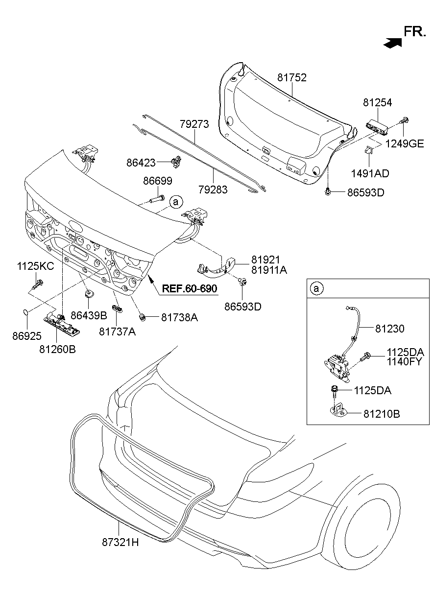 Trunk Lid Trim
