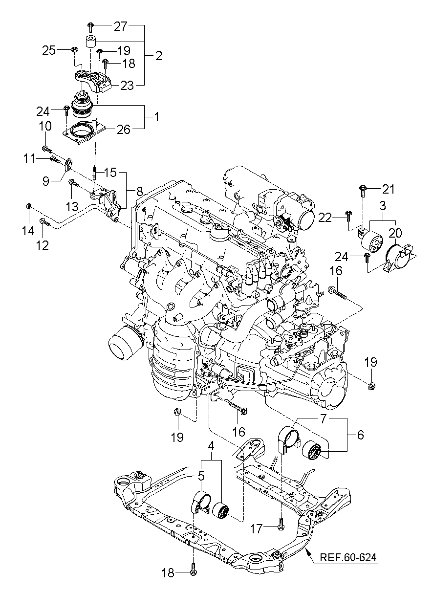 Engine Transaxle Mounting