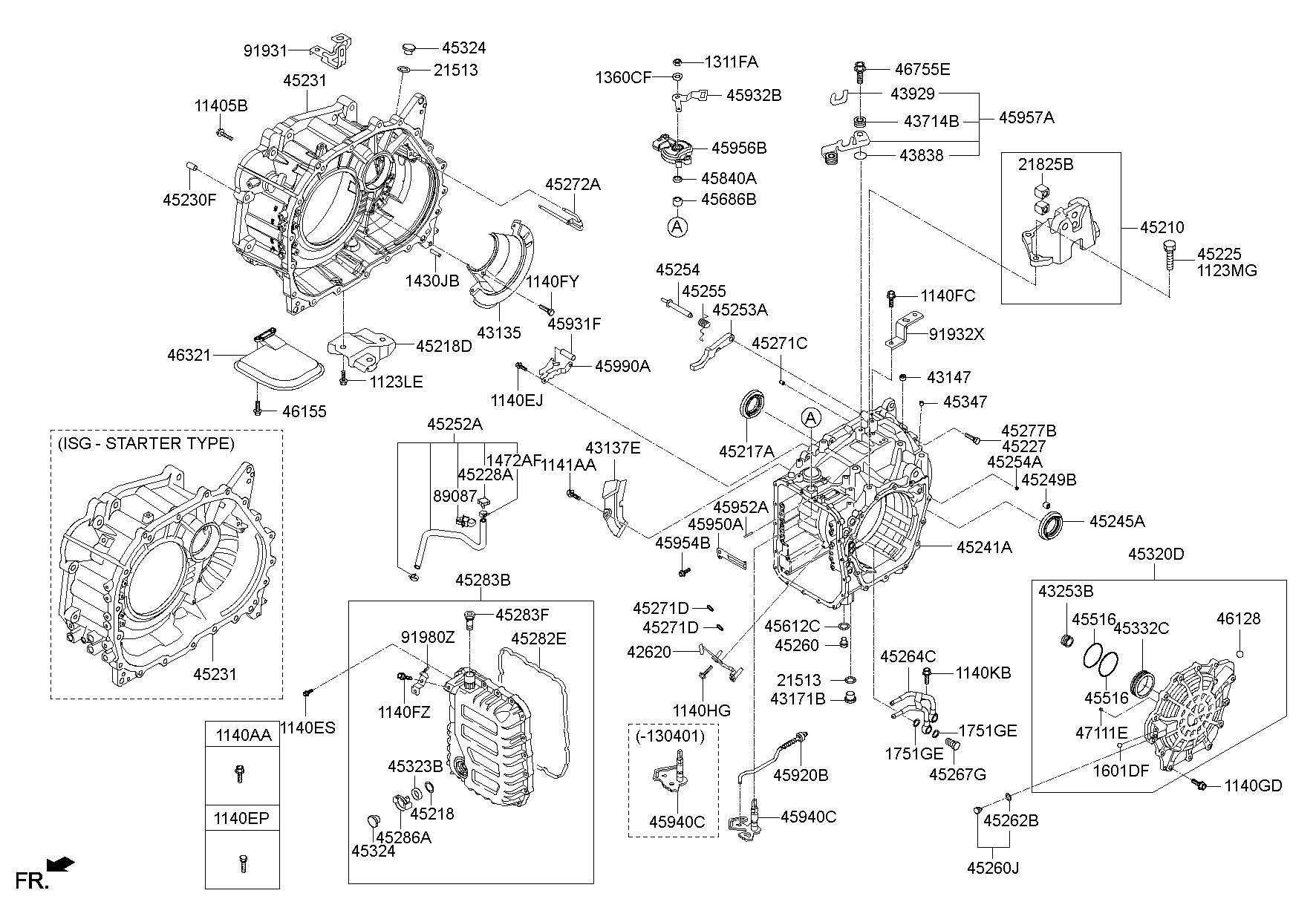 Auto Transmission Case