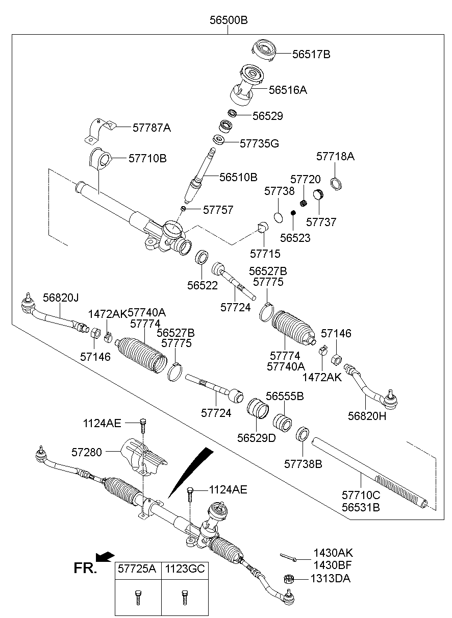 Power Steering Gear Box