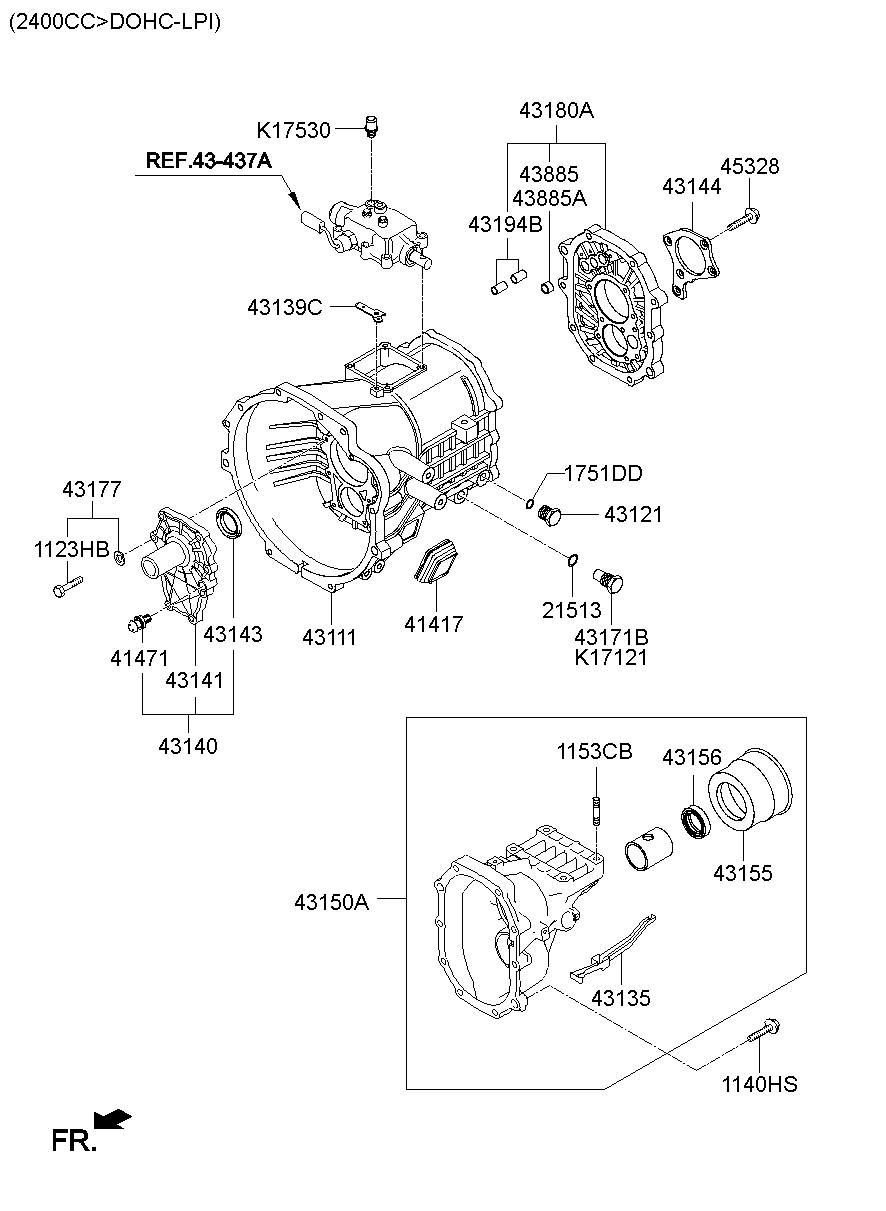 Transaxle Case