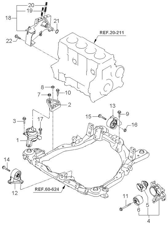 Engine Transaxle Mounting